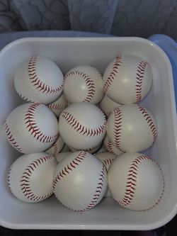 Bucket of 24 Youth Baseball Brand New (Price Is Firm)