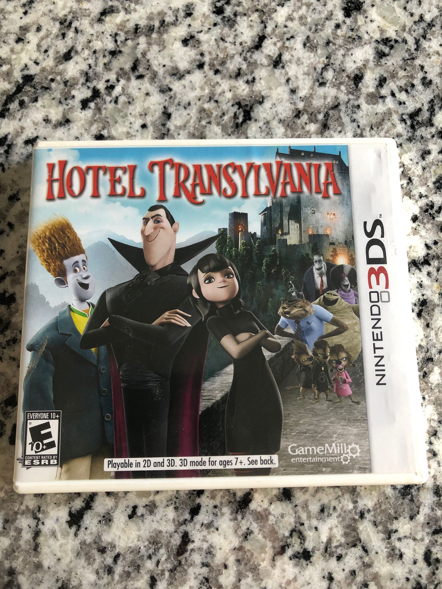 Nintendo 3DS frame Hotel Transylvania