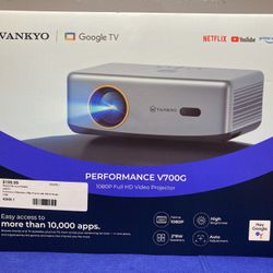 VANKYO Performance V700g Native 1080p Projector with Official Google TV