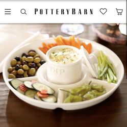 Pottery Barn Dipping Tray - BRAND NEW