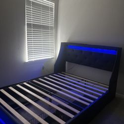 Brand New Full Size Kids Bed LED Changing Color Lights 