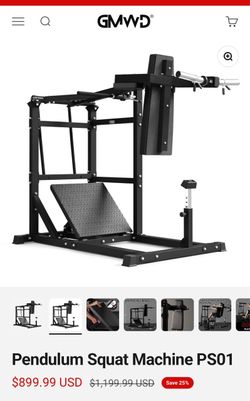 GMWD Fitness pendulum squat