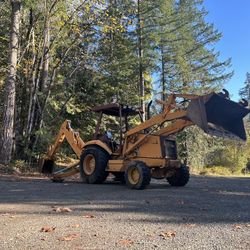 1992 Case 580 4x4 Backhoe 