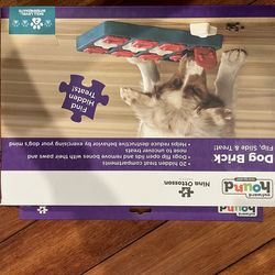 Dog Brick. Flip, slide and treat