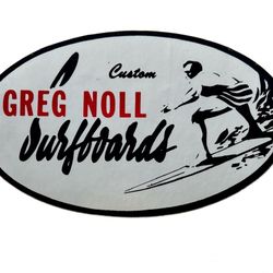 Greg Nol Surfboard Sticker