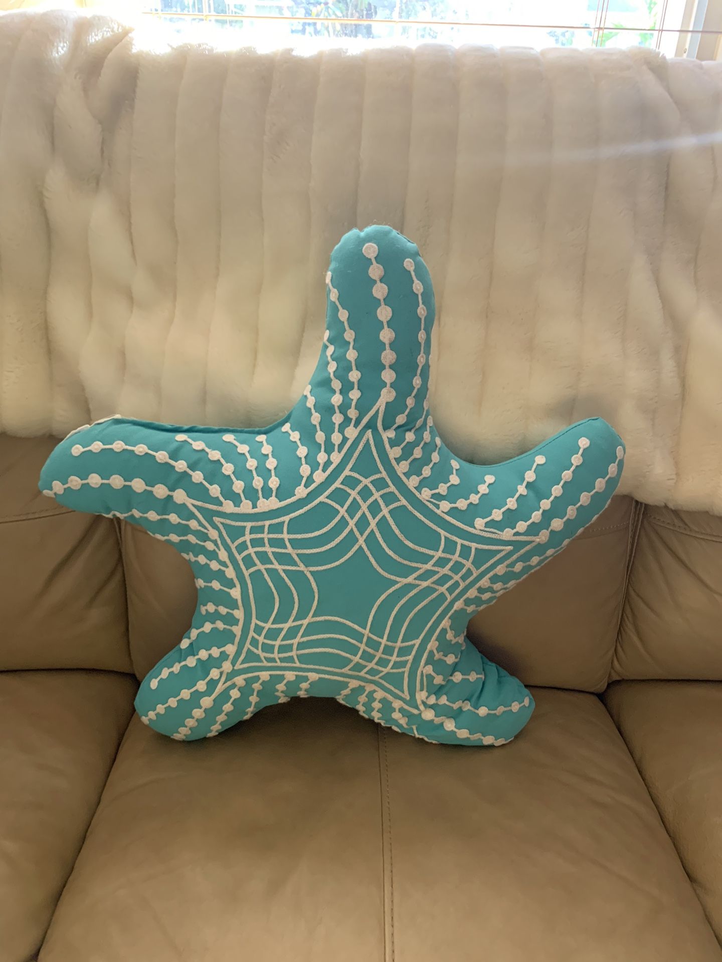 Starfish Decor Pillow
