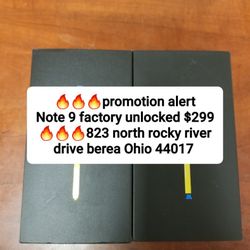 Samsung NOTE 9 FACTORY UNLOCKED 