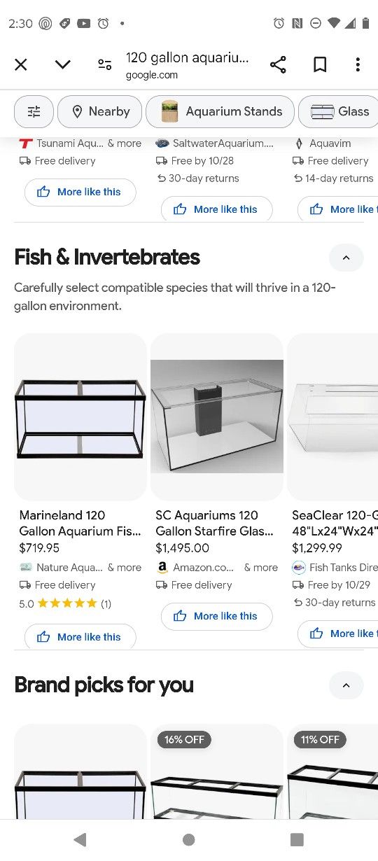Multiple Aquariums