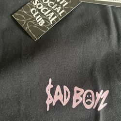 Anti social club tee shirt Large men