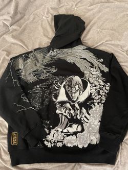 Rare Vintage Japanese Embroidered Zip Up XL