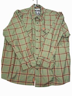 dixxon siege button up flannel 4xl