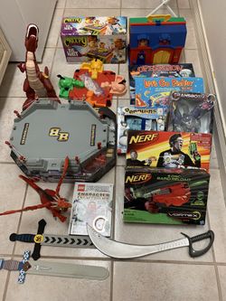 Toys in very good condition. All for one price.