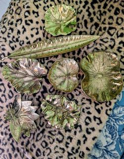 Solid Brass, heavy metal Various Leaves