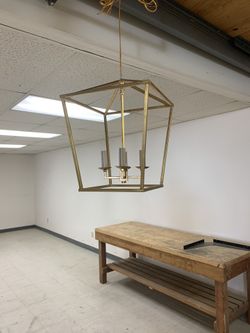 Goldleaf chandeliers