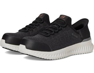 Skechers Men's Tilido Troxin ESD Composite Toe Bungee Slip-On Work Shoe