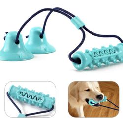 Suction Cup Dog Toy Puppy Teething Chew Toys Improves Pet's Dental Health and IQ Relieves Pet Anxiety 