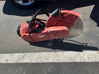 Hilti 14 concrete saw