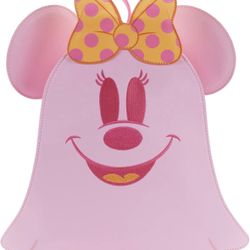 Loungefly Disney Pastel Ghost Minnie Glow in The Dark Mini Backpack