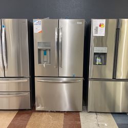 Frigidaire Stainless Bottom Freezer Refrigerator 