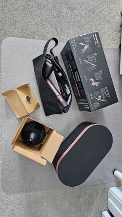 Dyson Airwrap i.d. Multi-Styler + Diffuser + Travel Case (Jasper Plum)
