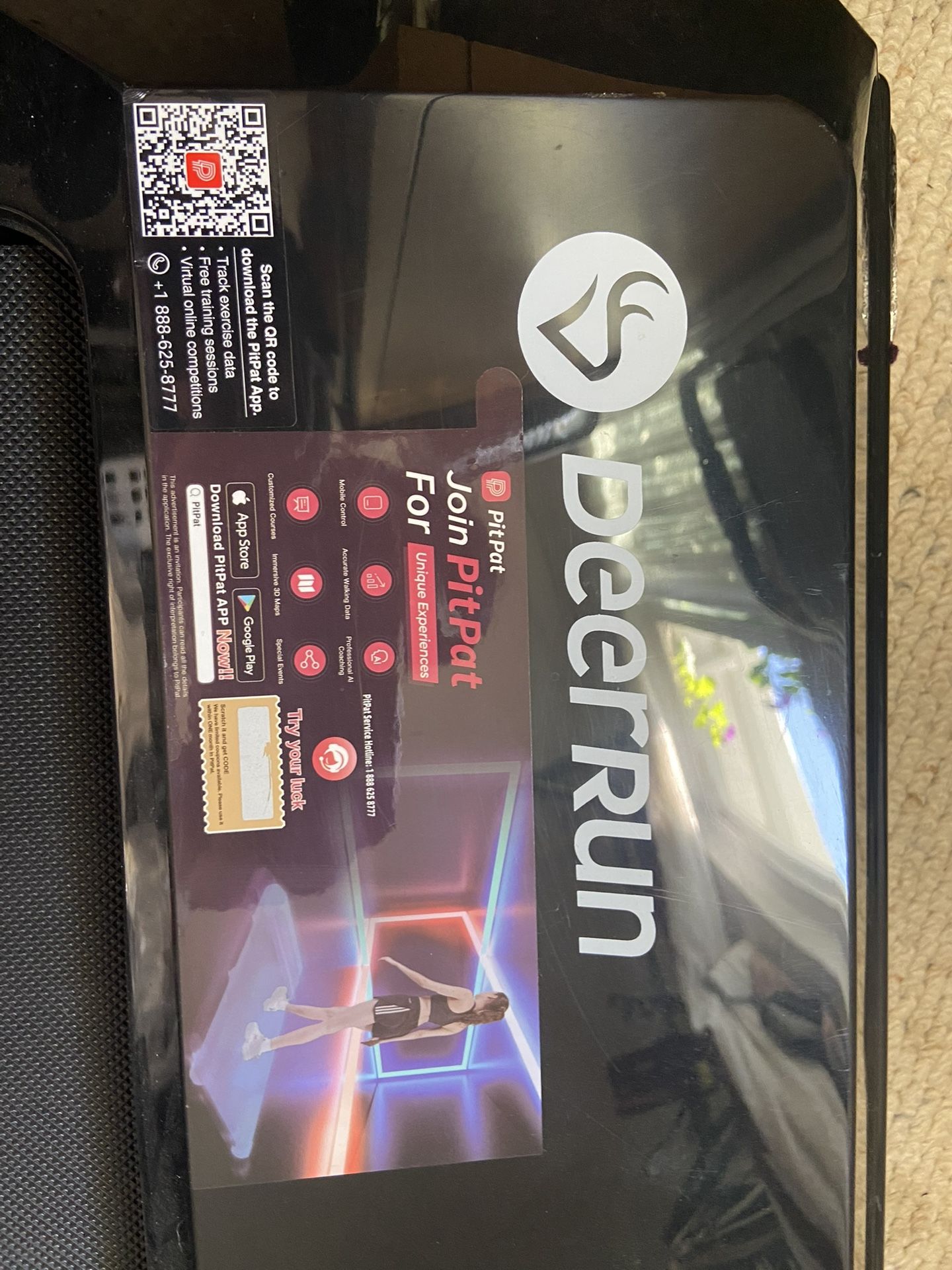 DeerRun Q1 Urban Plus Smart Walking pad Treadmill - 350 Lbs 