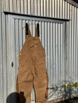 Carhartt Insulated Overalls 2xlg Short