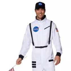XL White Astronaut Jumpsuit 