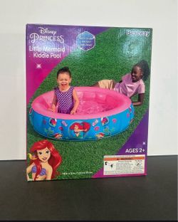 Disney Princess Little Mermaid Inflatable Above Ground Kiddie Pool