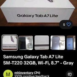 Samsung A7 LITE Tablet