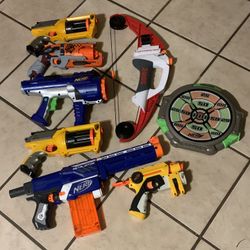 Lot of 9 Pieces of Nerf 