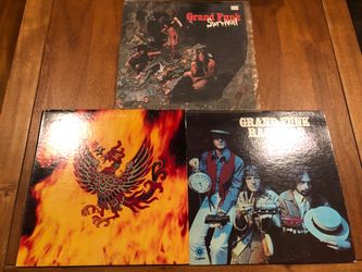 Vintage Grand Funk vinyl record album bundle