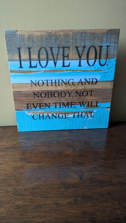 Rustic Wood Pallet Quote Sign