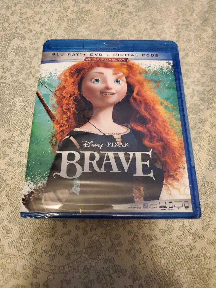 New Blu-Ray + DVD BRAVE