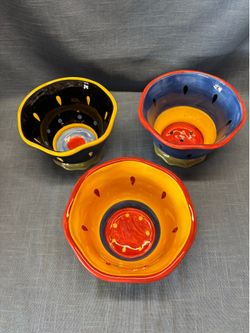 Susan Winglets Certified International Bowl (x3) Set - Great Condition!