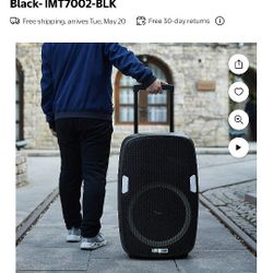 15" Bluetooth Speaker (Altech Lansing)