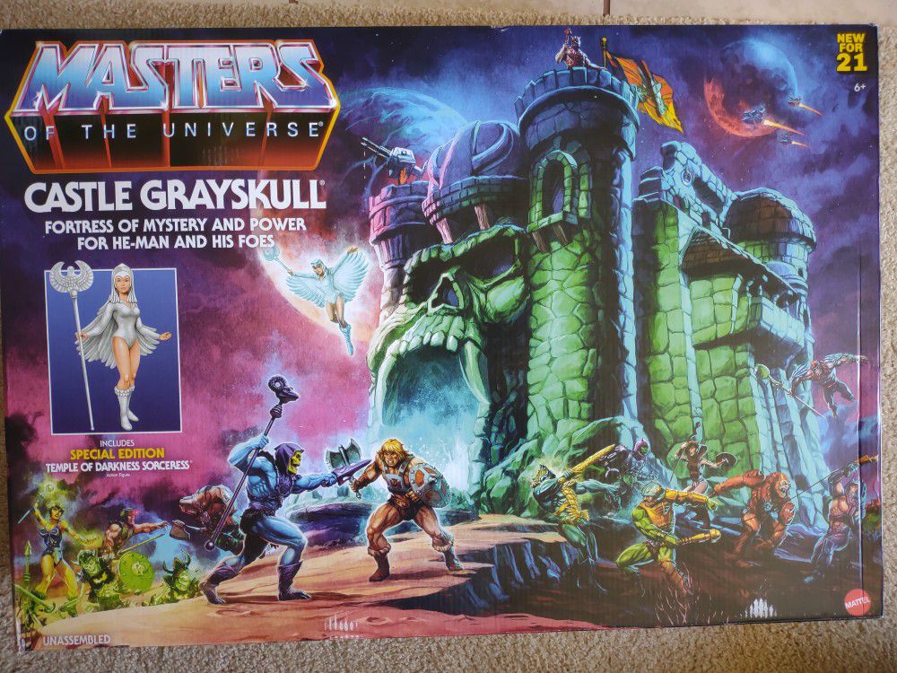 Castle Greyskull Masters Of The Universe Set
