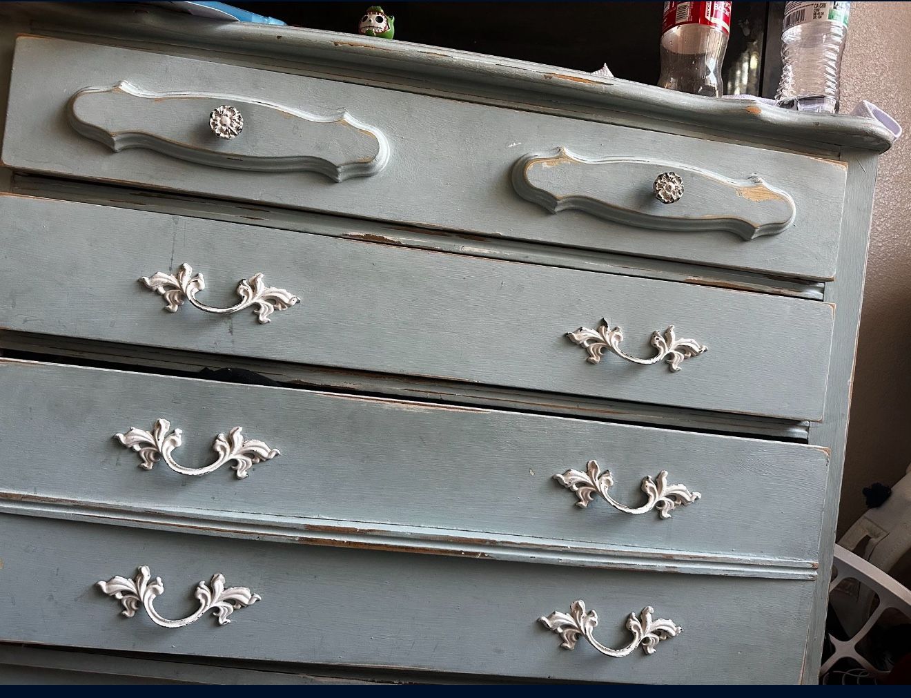 Vintage Dresser And Desk