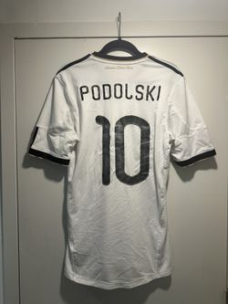 Genuine 2010 World Cup Germany Home Podolski #10 Medium