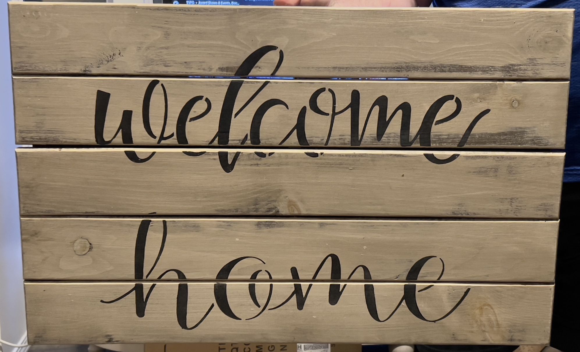 Welcome Home Pistol Conceal Sign