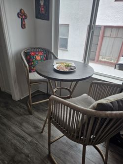 Barstool Height Table And Chairs
