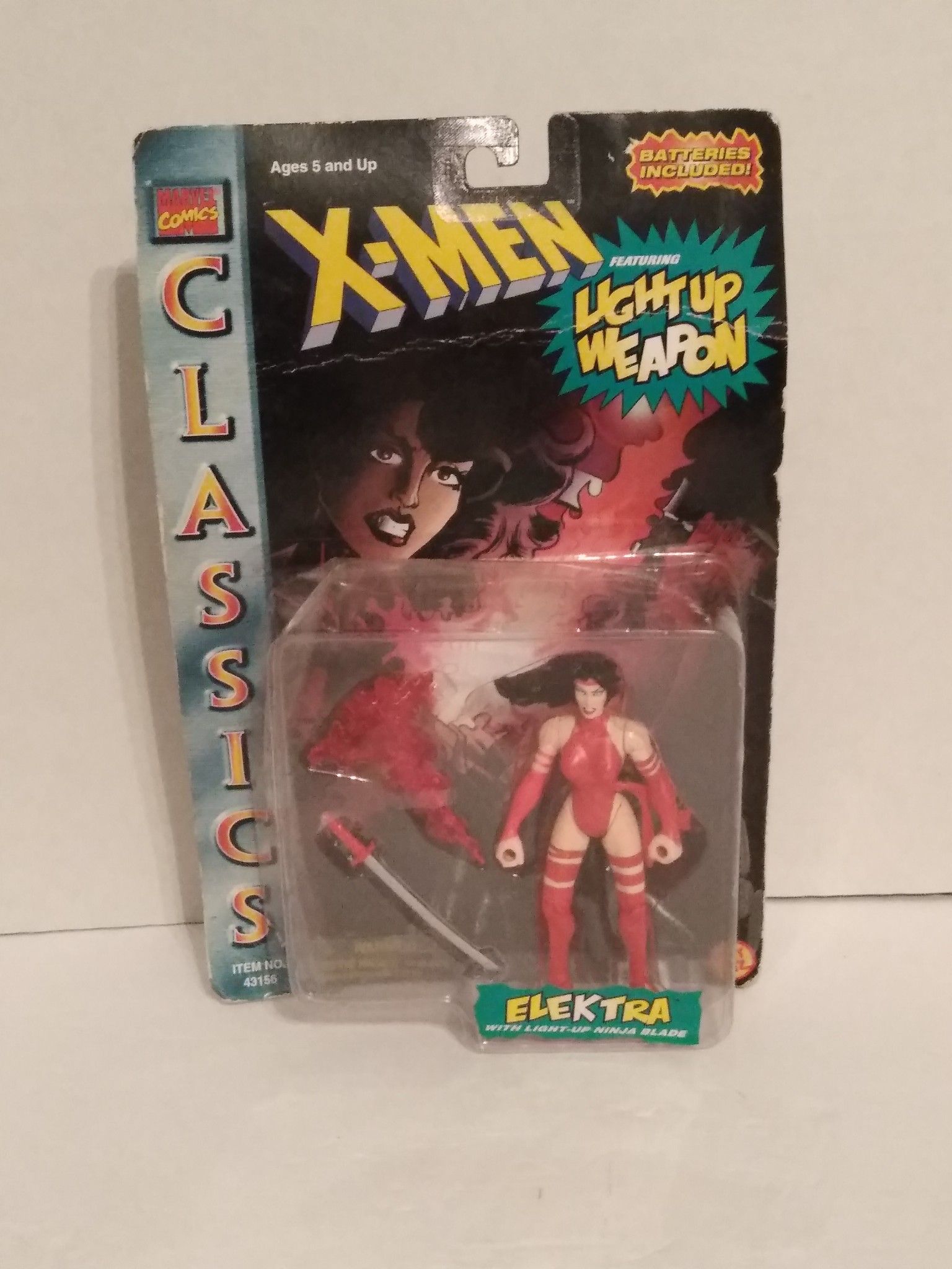 1996 Elektra figure X-Men classic toy