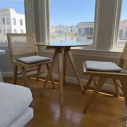 30” Wood Cafe Table 