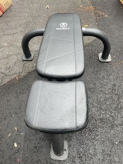 MARCY Deluxe Foldable Utility Bench Gym Equipment 