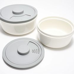 Henning Lee All in One Microwave Cooking Bowl Set Gray