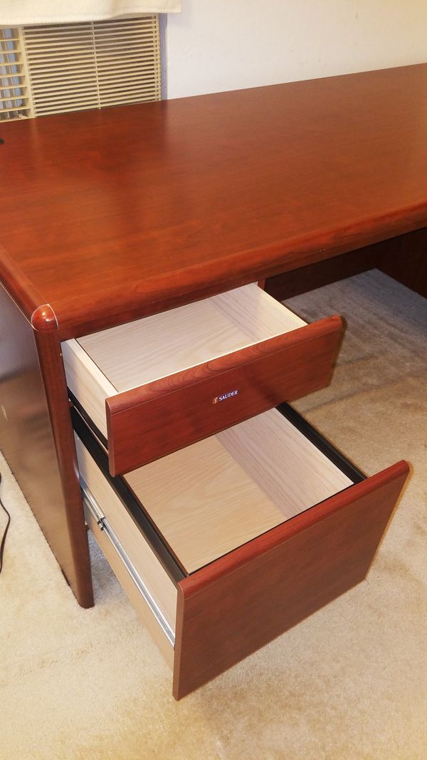 Sauder Executive Desk Cherry For In San Jose Ca Offerup