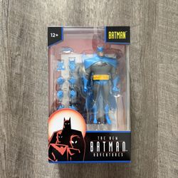 In Hand, Brand New, Never Opened Mcfarlane Toys - DC Direct - The New Batman Adventures - Batman (Grey and Blue) - 6” Inch Figure 