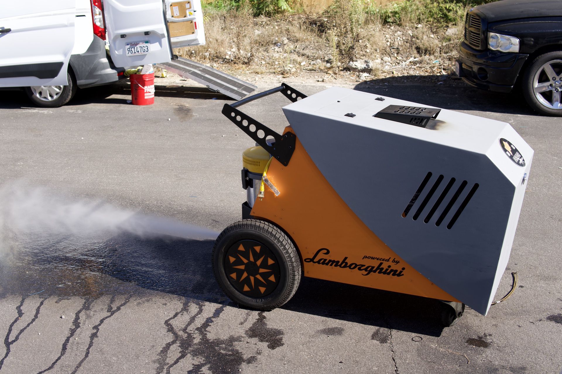 Fortador - Lamborghini Powered Steam Cleaners