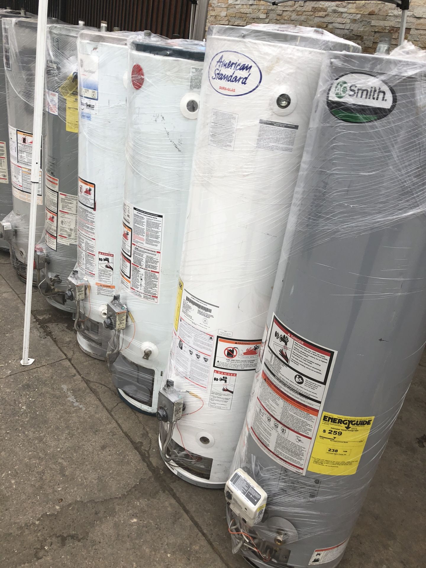 Water heaters and wall heaters sales new and used boilers sales