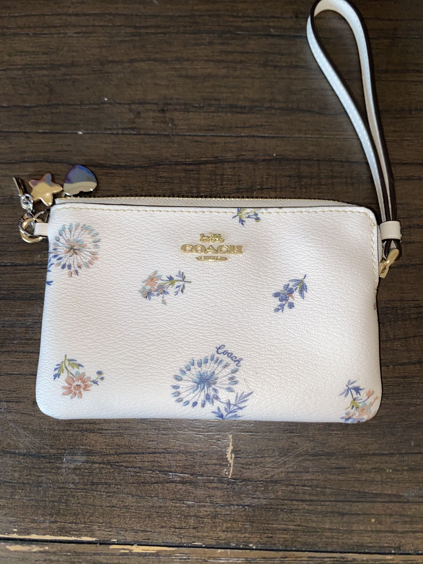 Coach Coin Purse With Three Charms