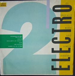 "Street Sounds Electro 2" 1983 Hip-Hop (UK Import) ELCST 2~EX/VG